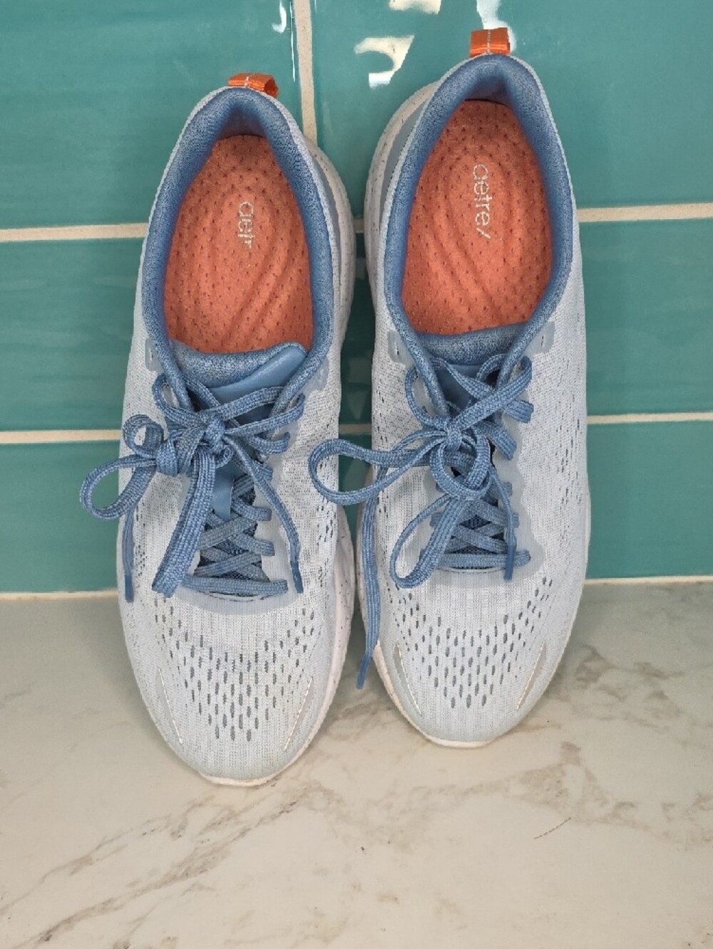 Aetrex DANIKA ARCH SUPPORT in Light Blue Size 10 - Picture 7 of 9